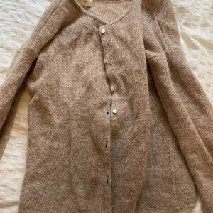 Sezane Gaspard Cardigan Size XS (Light Beige)
